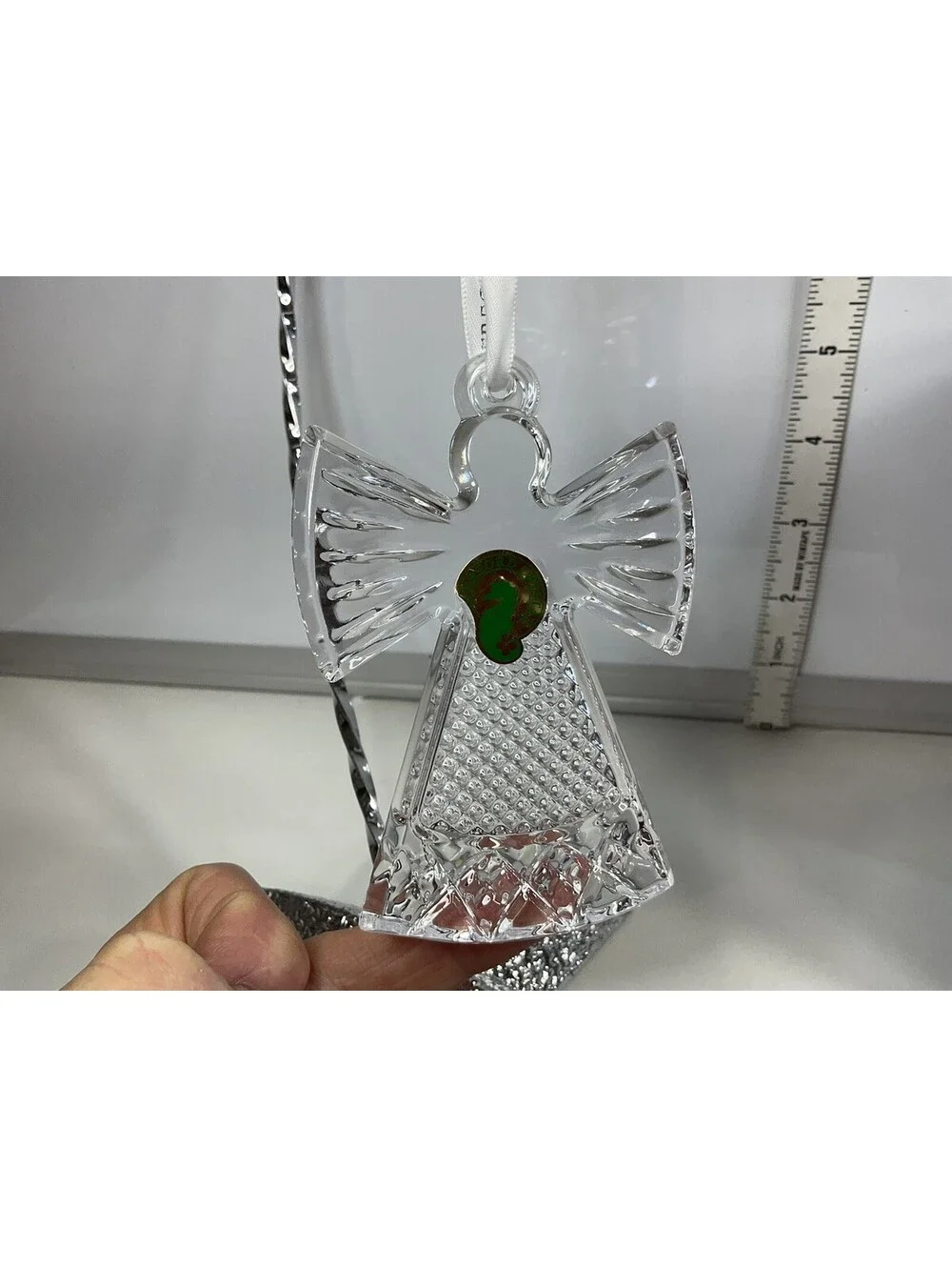 Waterford 2019 Cut Crystal Angel Ornament NIB